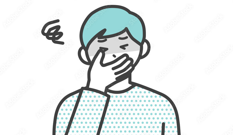 肩こりからひどい吐き気