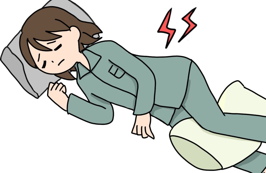 腰痛　朝腰が固まって起き上がれない