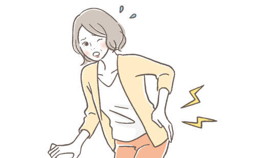 woman with body pain